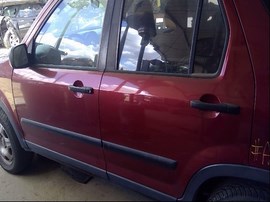 2006 HONDA CR-V, BURGUNDY, LX, 2.4L, AT, FWD,  A25113